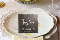 Wedding Table Seating Name Place Holder Memories Made Custom