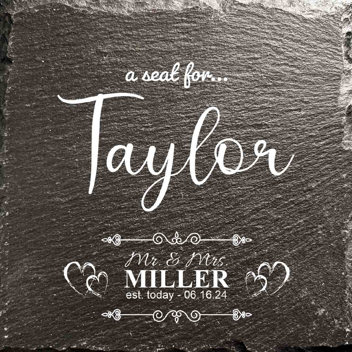 Wedding Table Seating Name Place Holder Memories Made Custom