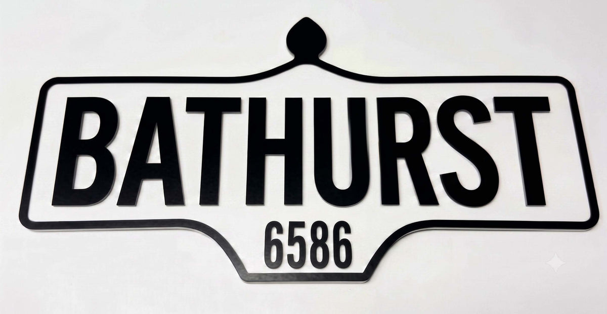 Custom Vintage Street Sign | Laser Cut Personalized Road Sign