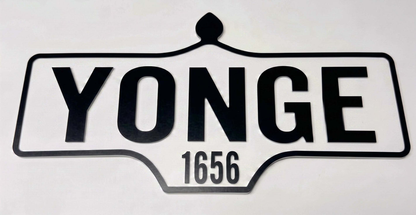 Custom Vintage Street Sign | Laser Cut Personalized Road Sign