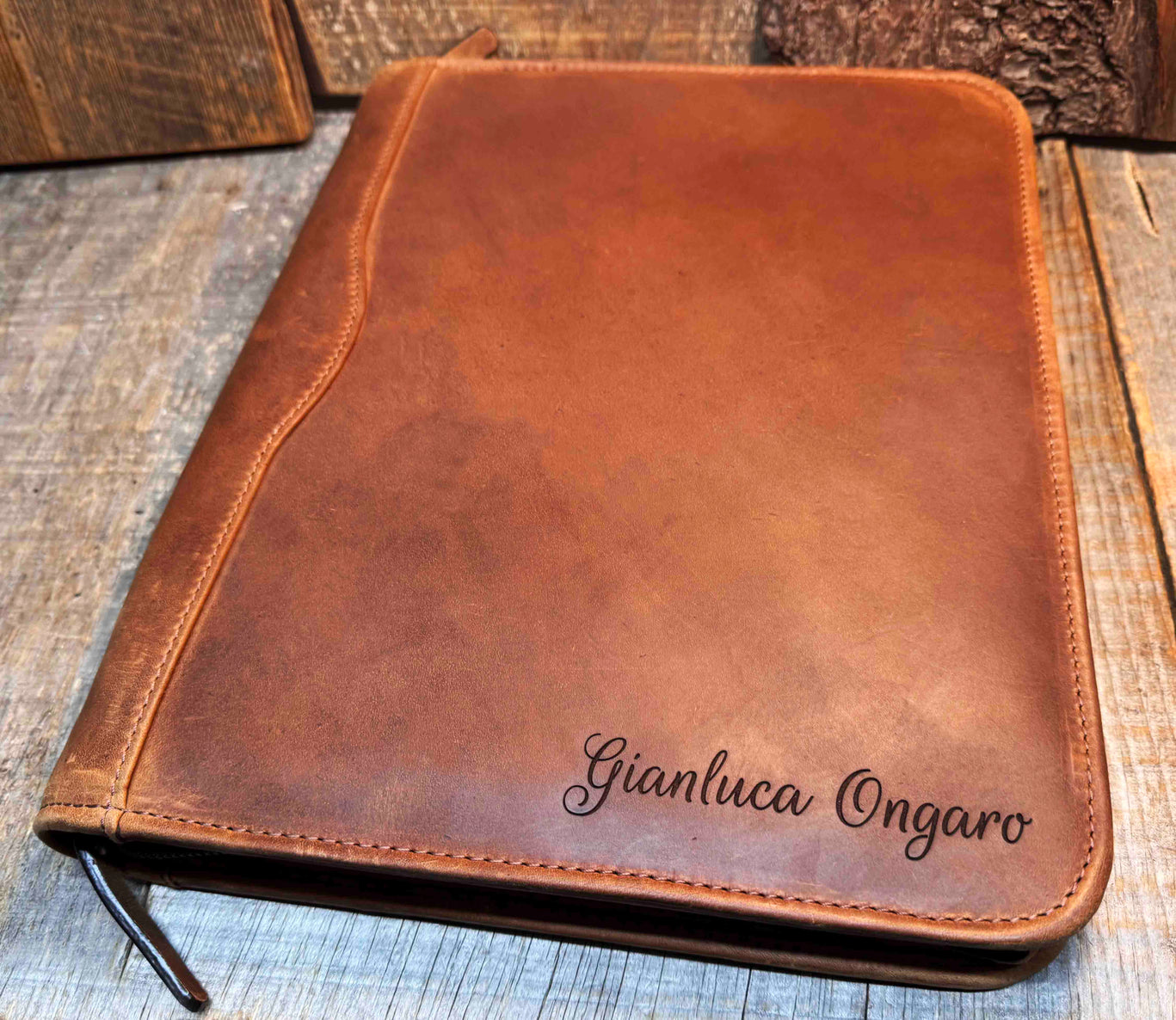 Premium Leather Padfolio Memories Made Custom