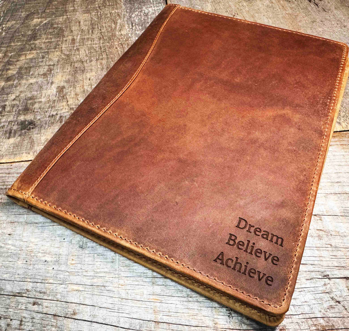 Prestige Padfolio Premium Leather Memories Made Custom