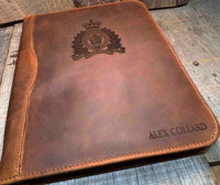 Prestige Padfolio Premium Leather Memories Made Custom
