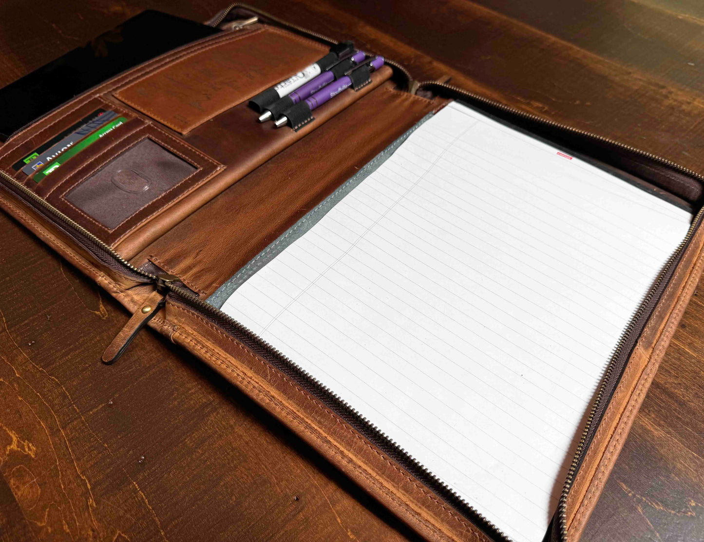 Premium Leather Padfolio