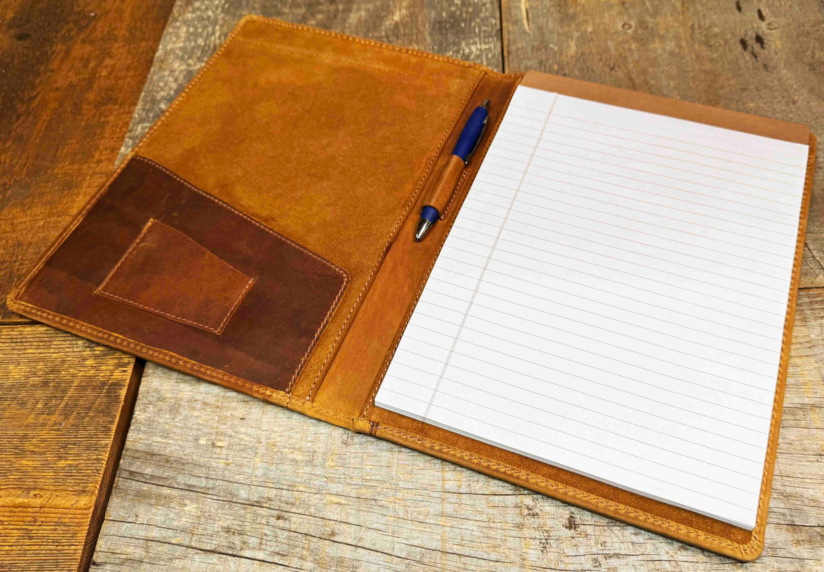 Prestige Padfolio Premium Leather Memories Made Custom