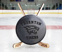 Custom Engraved Hockey Pucks | Personalized Gift for Coaches & Players