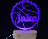 Basketball LED Night Light - Memories Made Custom