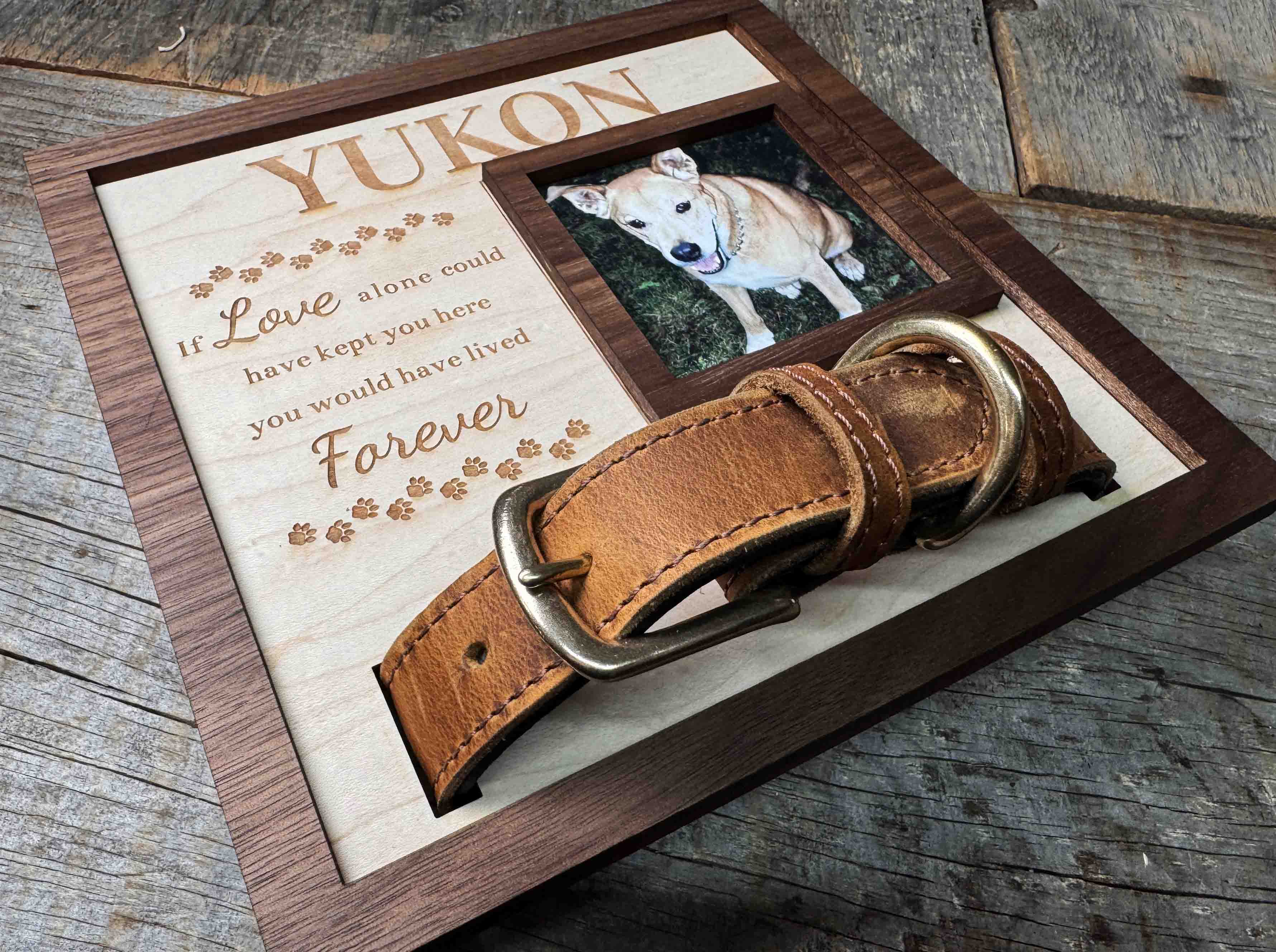 Rainbow Bridge Pet Memorial Frame Memories Made Custom