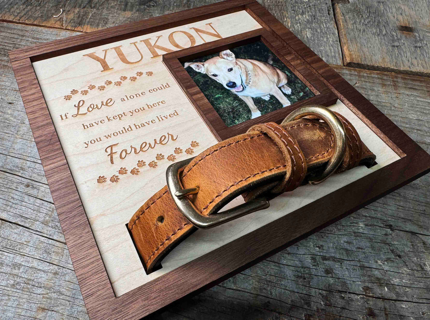 Rainbow Bridge Pet Memorial Frame Memories Made Custom