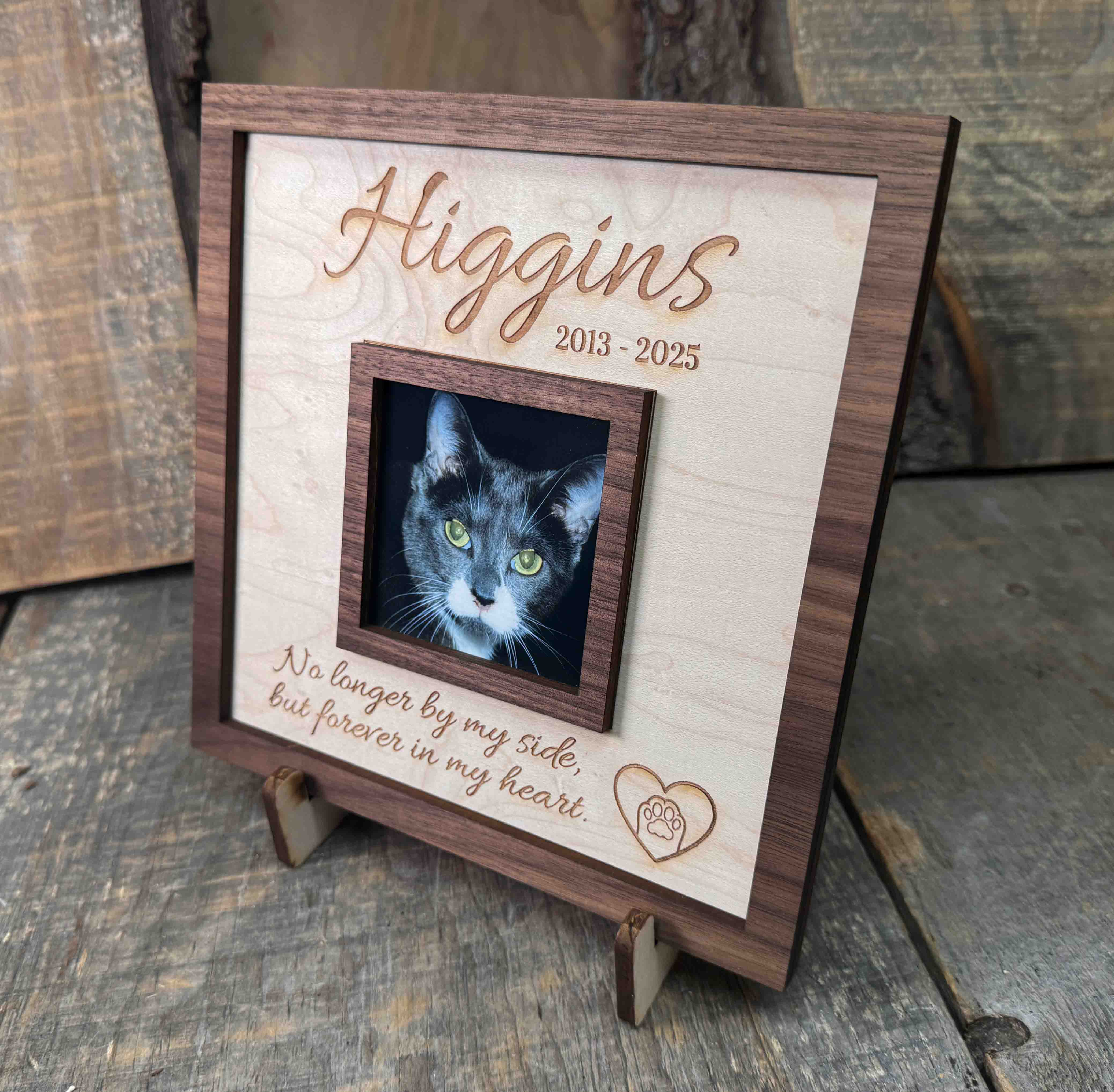 Rainbow Bridge Pet Memorial Frame Memories Made Custom