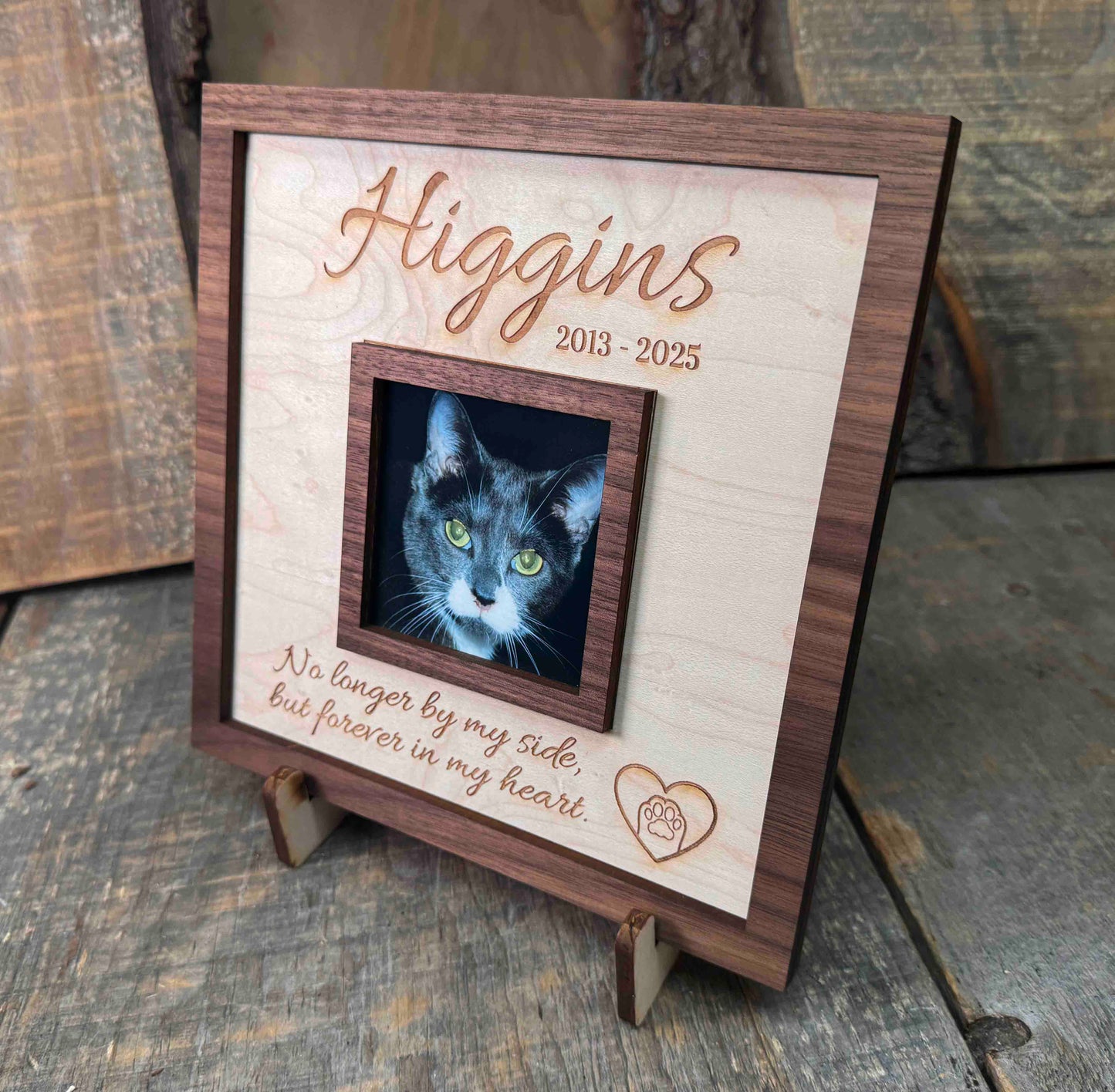 Rainbow Bridge Pet Memorial Frame Memories Made Custom