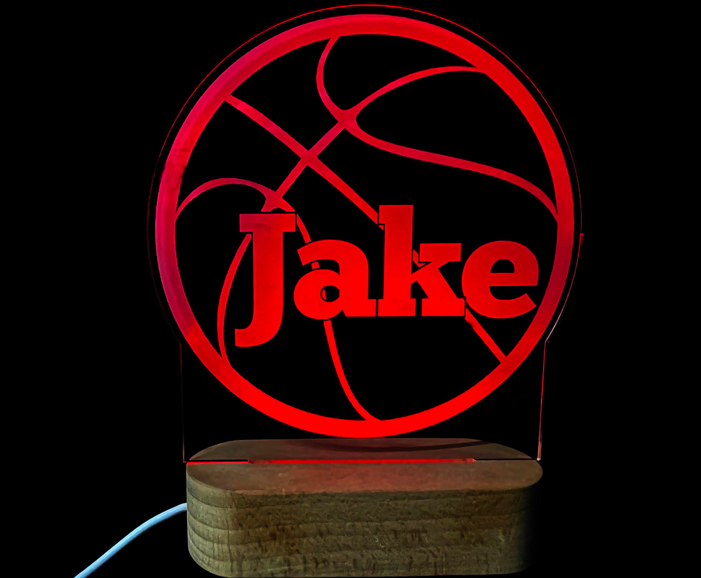 Basketball LED Night Light - Memories Made Custom