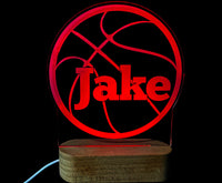 Basketball LED Night Light - Memories Made Custom