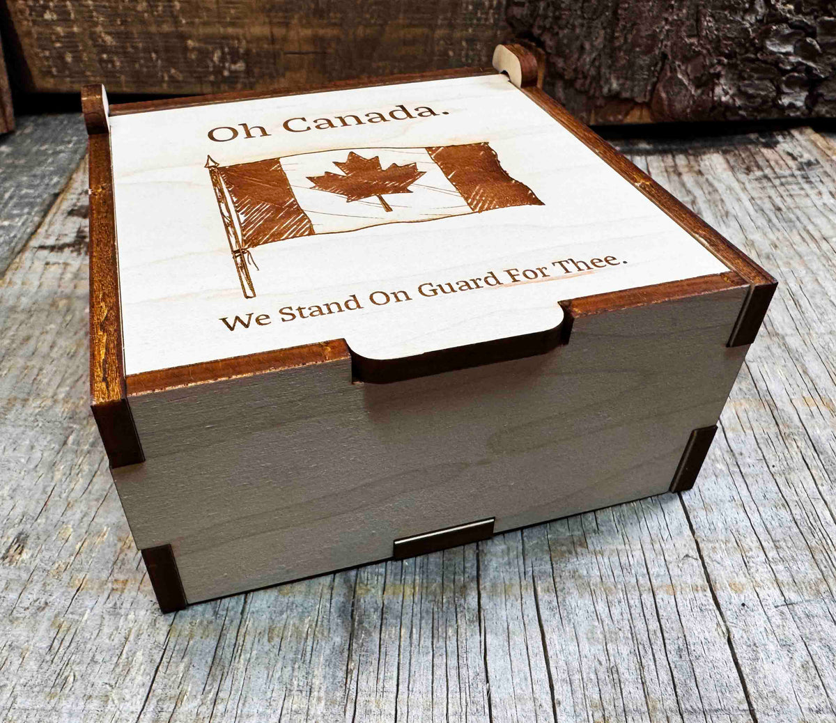 Canadian Flag Slate Coaster Memories Made Custom