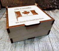 Canadian Flag Slate Coaster Memories Made Custom