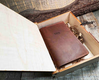 4x6 Leather Journal Memories Made Custom