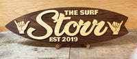 Surfboard Sign Memories Made Custom