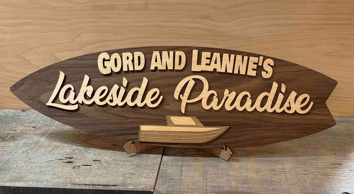 Surfboard Sign Memories Made Custom