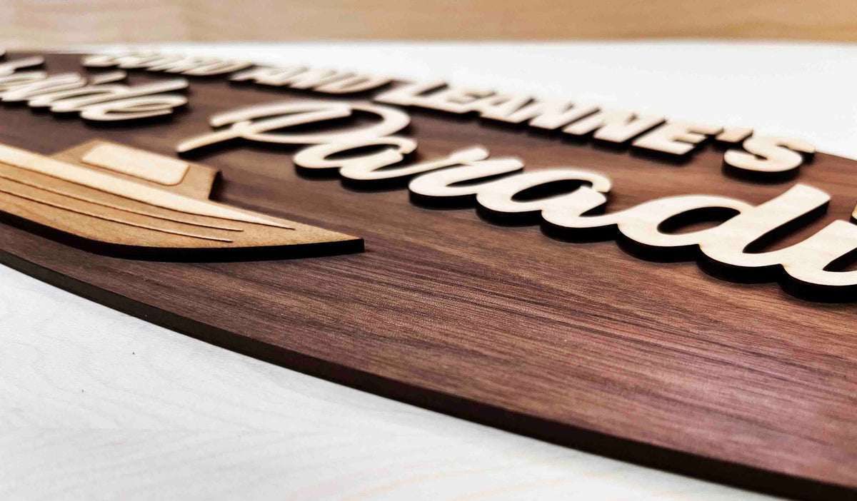 Surfboard Sign Memories Made Custom