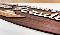 Surfboard Sign Memories Made Custom
