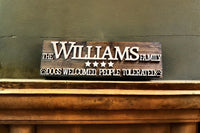 The Chunker 3D Shelf/Table Sign - Dogs Welcome. People Tolerated Memories Made Custom