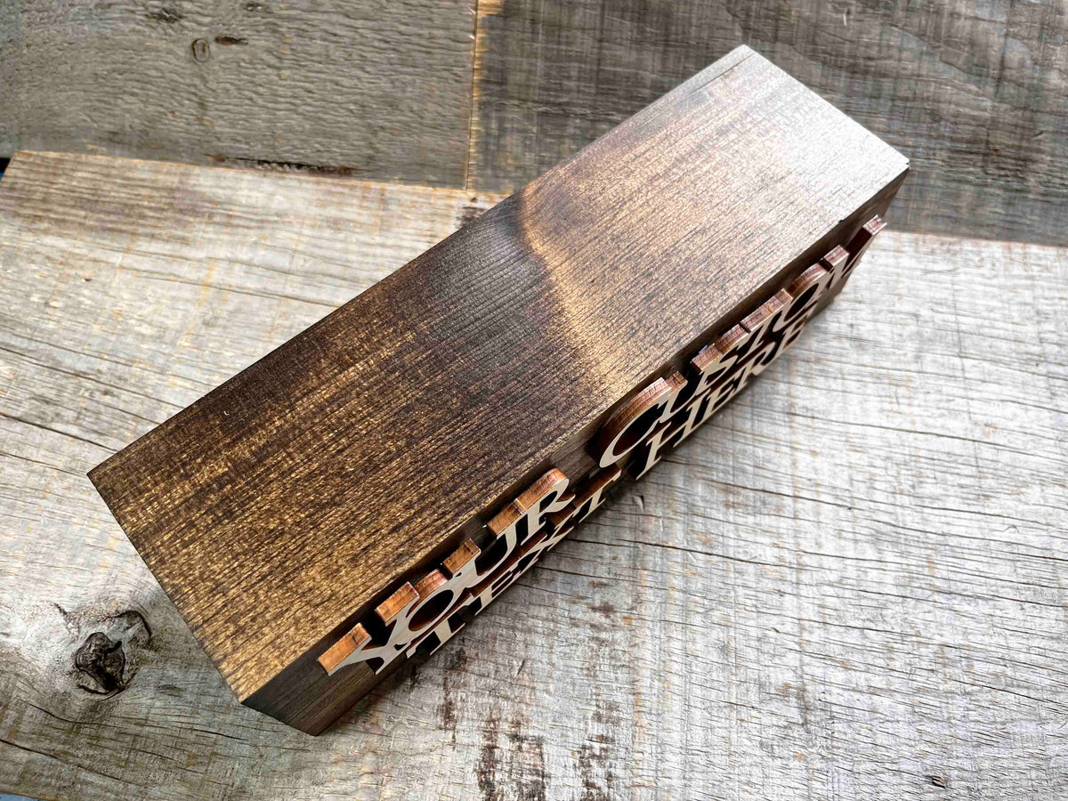 The Chunker 3D Shelf/Table Sign - Custom Design Memories Made Custom