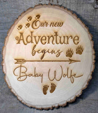 Tree Slice Plaque Memories Made Custom