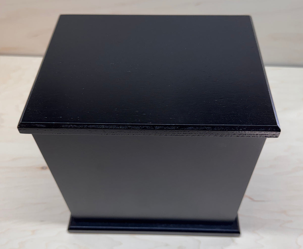 True North Urn: Custom Laser Engraved Wooden Cremation Urn | Made in Canada