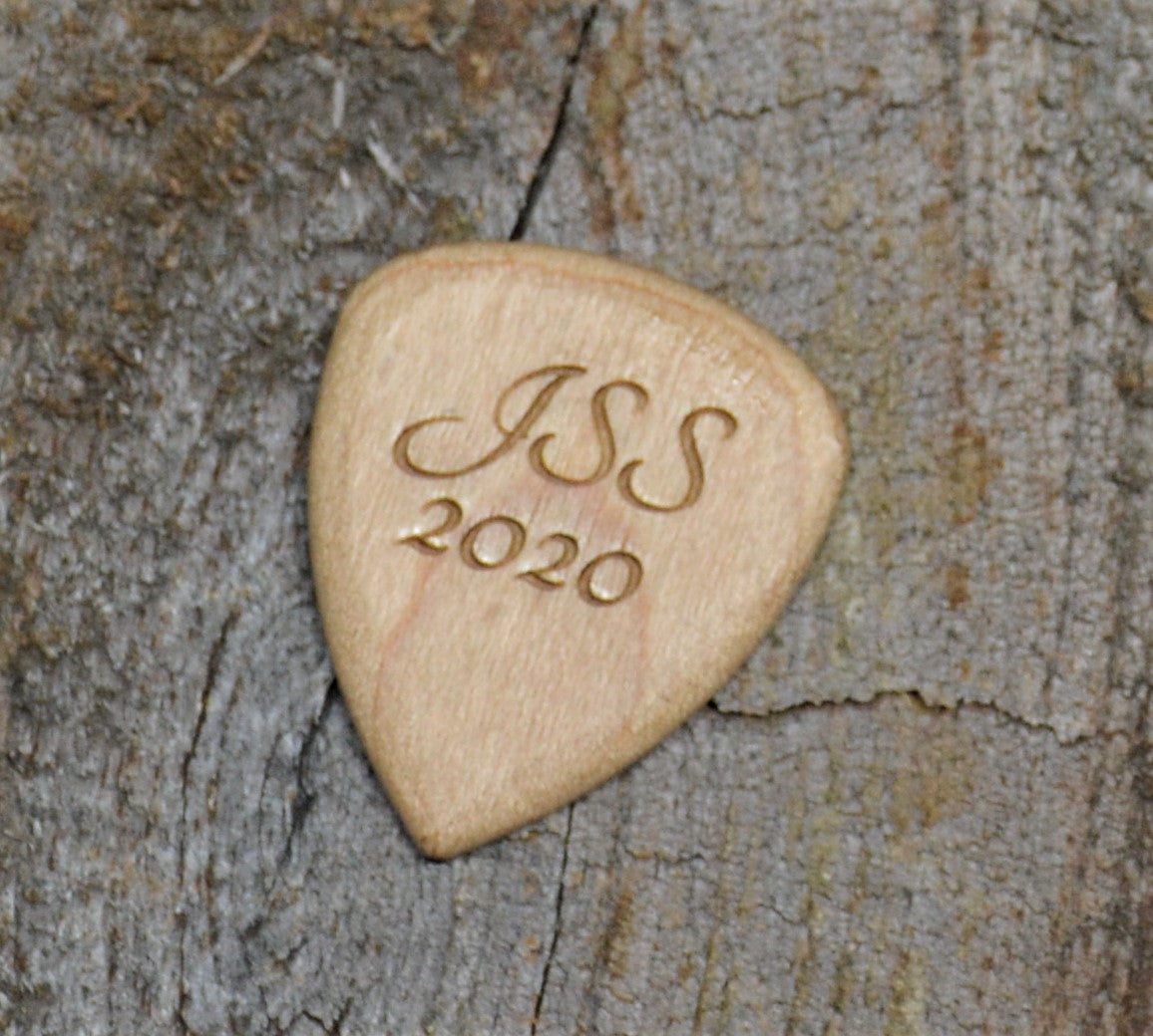 Wooden Guitar Pick
