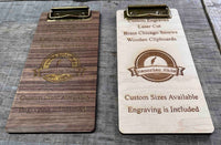 Wooden Clipboard Memories Made Custom