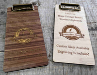 Wooden Clipboard Memories Made Custom