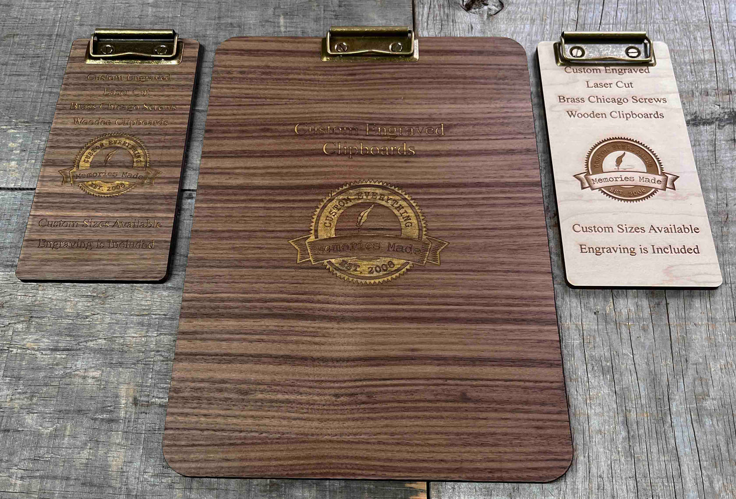 Wooden Clipboard