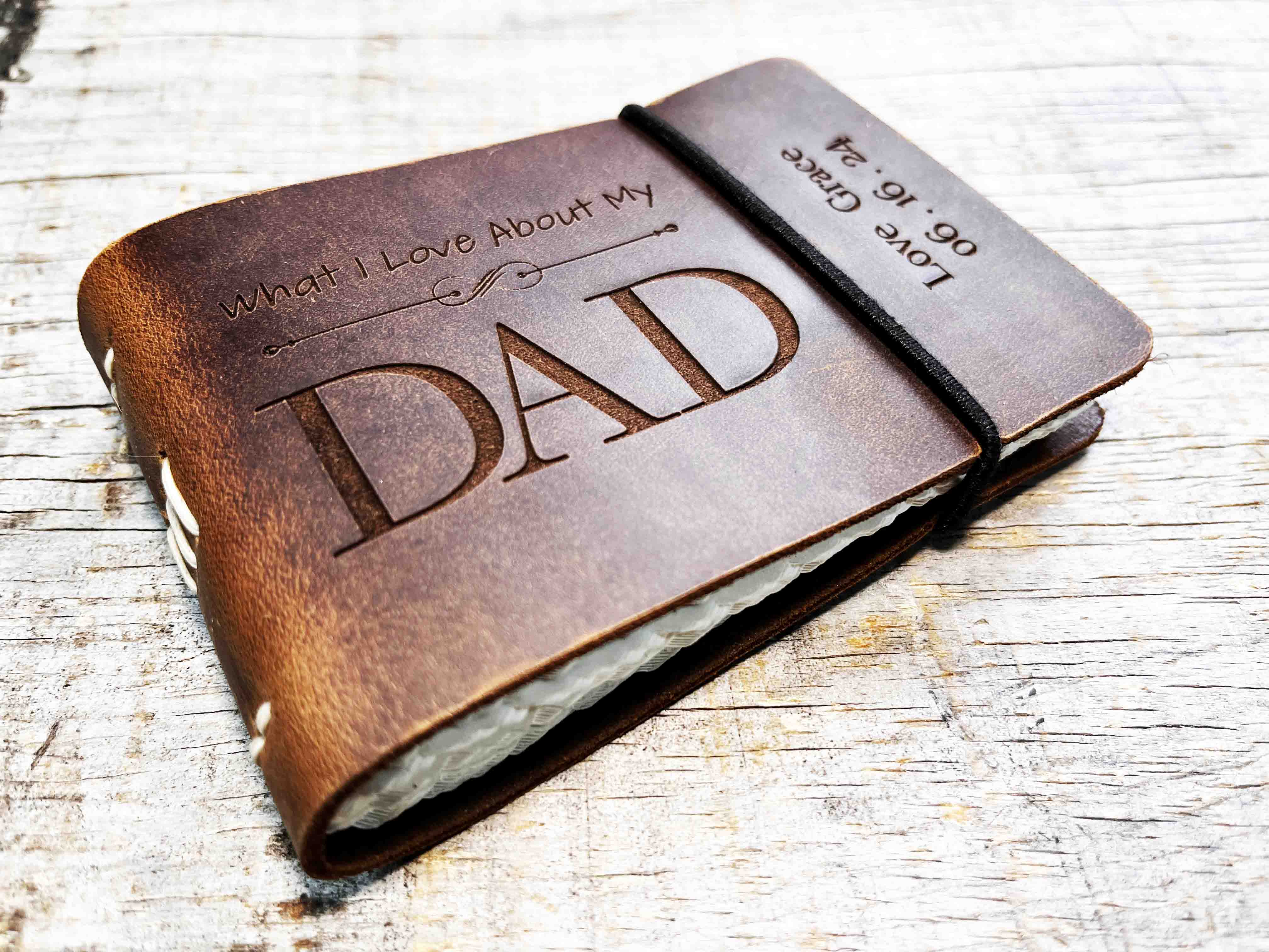 What I love About Dad - Fill in the Blank Book