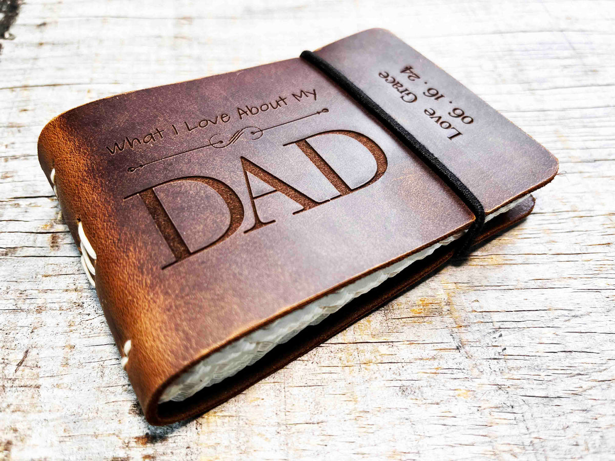 What I love About Mom/Dad - Fill in the Blank Book Memories Made Custom