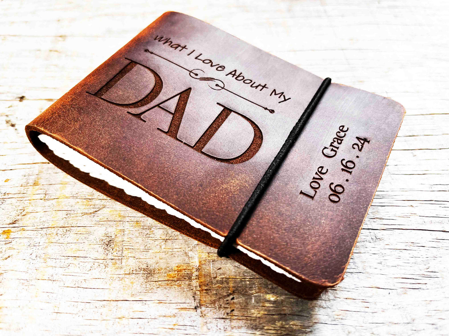 What I love About Dad - Fill in the Blank Book