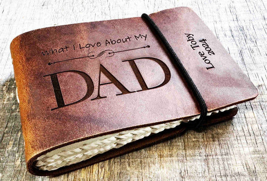 What I love About Dad - Fill in the Blank Book