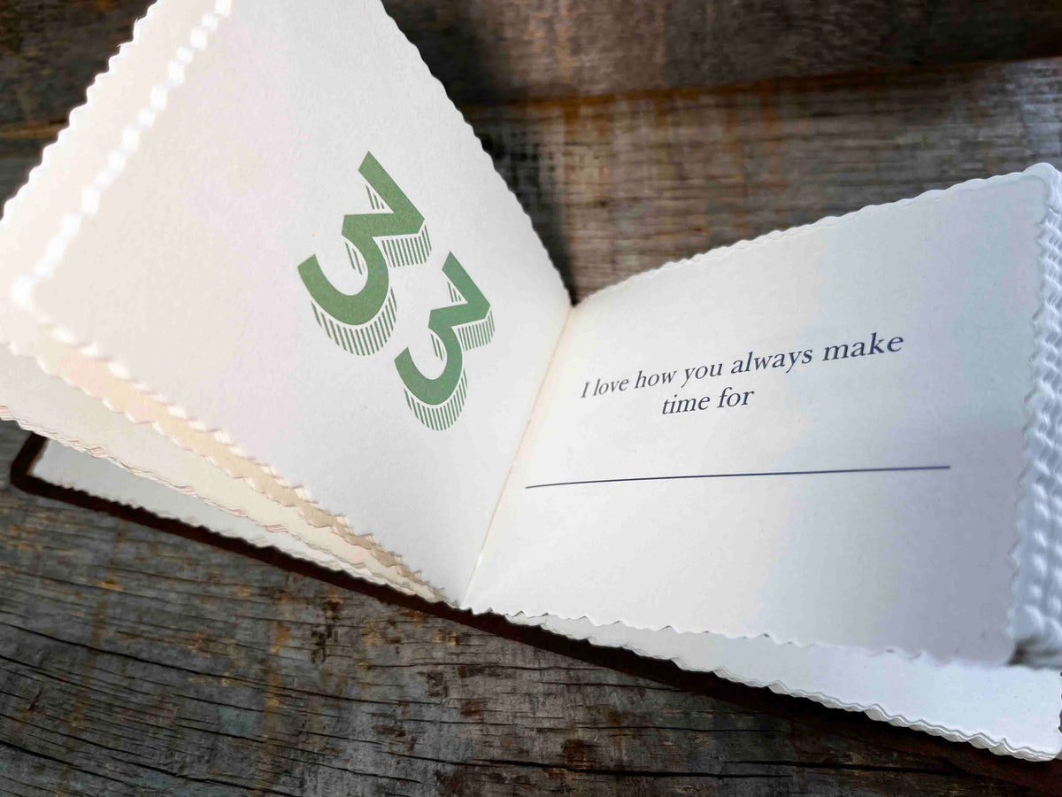 What I love About Mom/Dad - Fill in the Blank Book Memories Made Custom