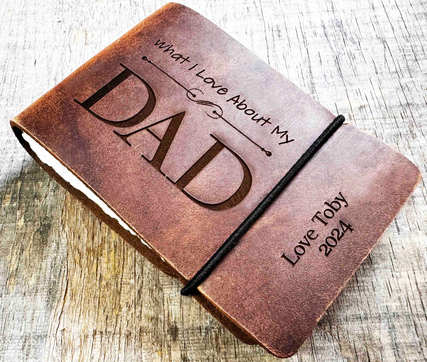 What I love About Dad - Fill in the Blank Book