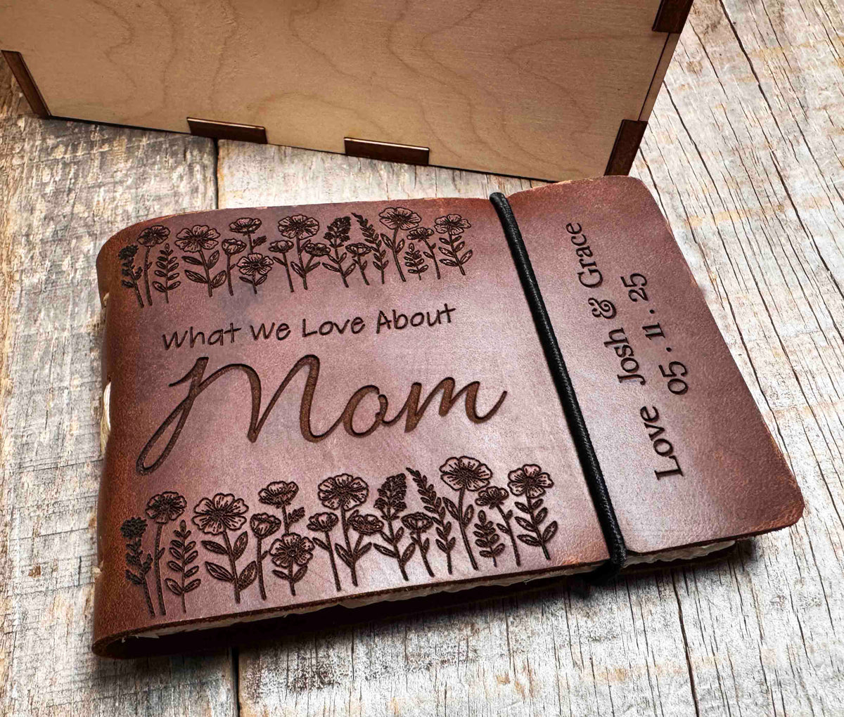 What I love About Mom/Dad - Fill in the Blank Book Memories Made Custom