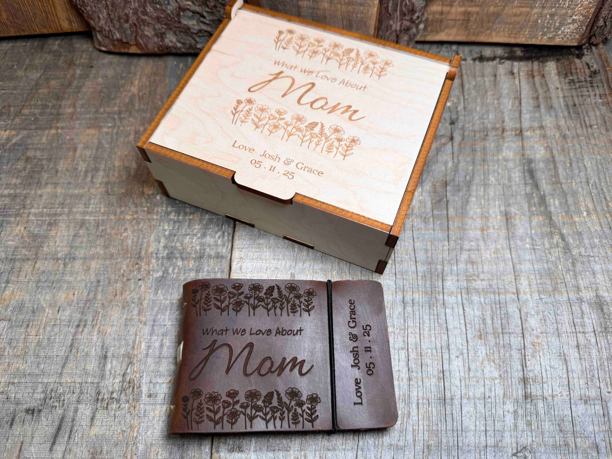 What I love About Mom/Dad - Fill in the Blank Book Memories Made Custom