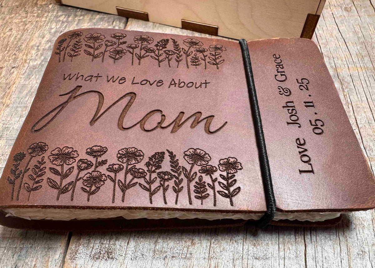 What I love About Mom/Dad - Fill in the Blank Book Memories Made Custom