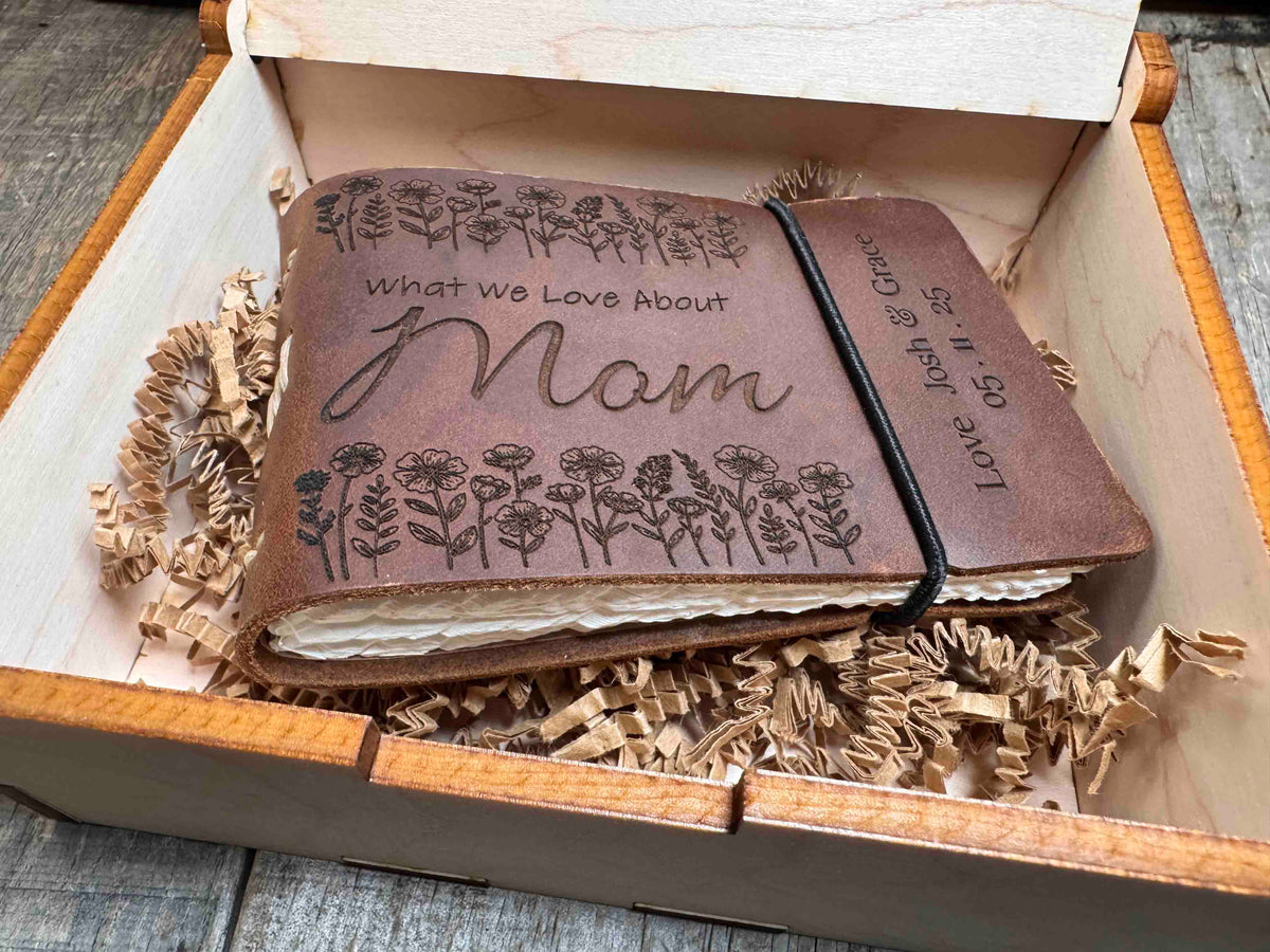 What I love About Mom/Dad - Fill in the Blank Book Memories Made Custom
