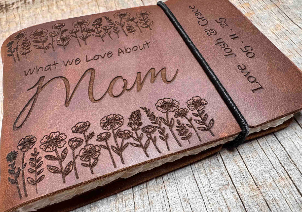 What I love About Mom/Dad - Fill in the Blank Book Memories Made Custom