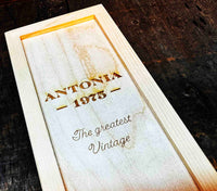 Custom Engraved Pine Wine Boxes - Design 41 Memories Made Custom