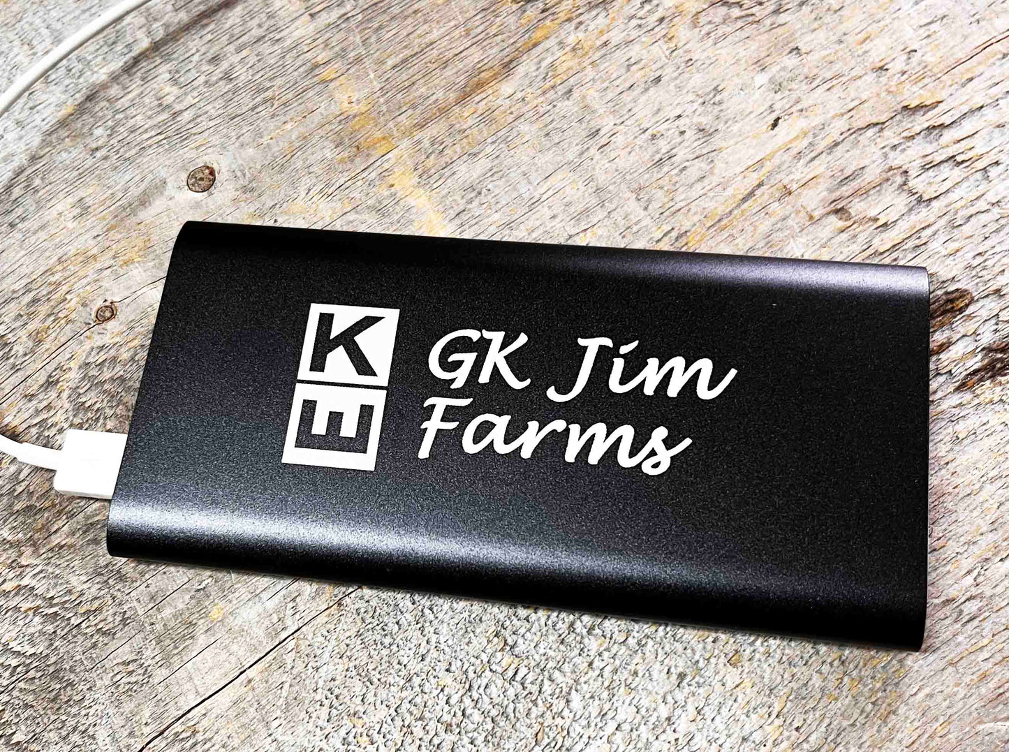 Customized Power Bank & Wireless Charger w/USB Power Cord Memories Made Custom
