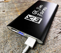 Customized Power Bank & Wireless Charger w/USB Power Cord Memories Made Custom
