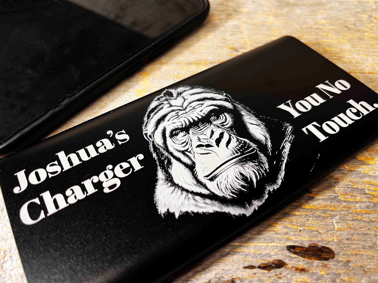 Customized Power Bank & Wireless Charger w/USB Power Cord Memories Made Custom