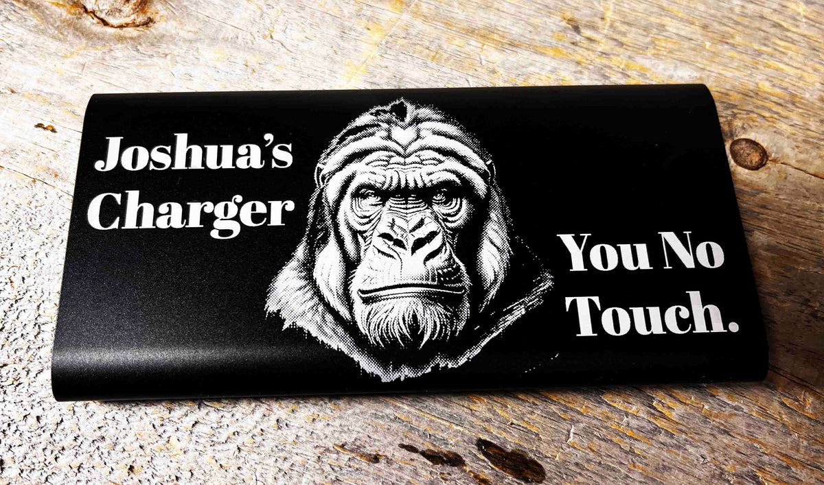 Customized Power Bank & Wireless Charger w/USB Power Cord Memories Made Custom