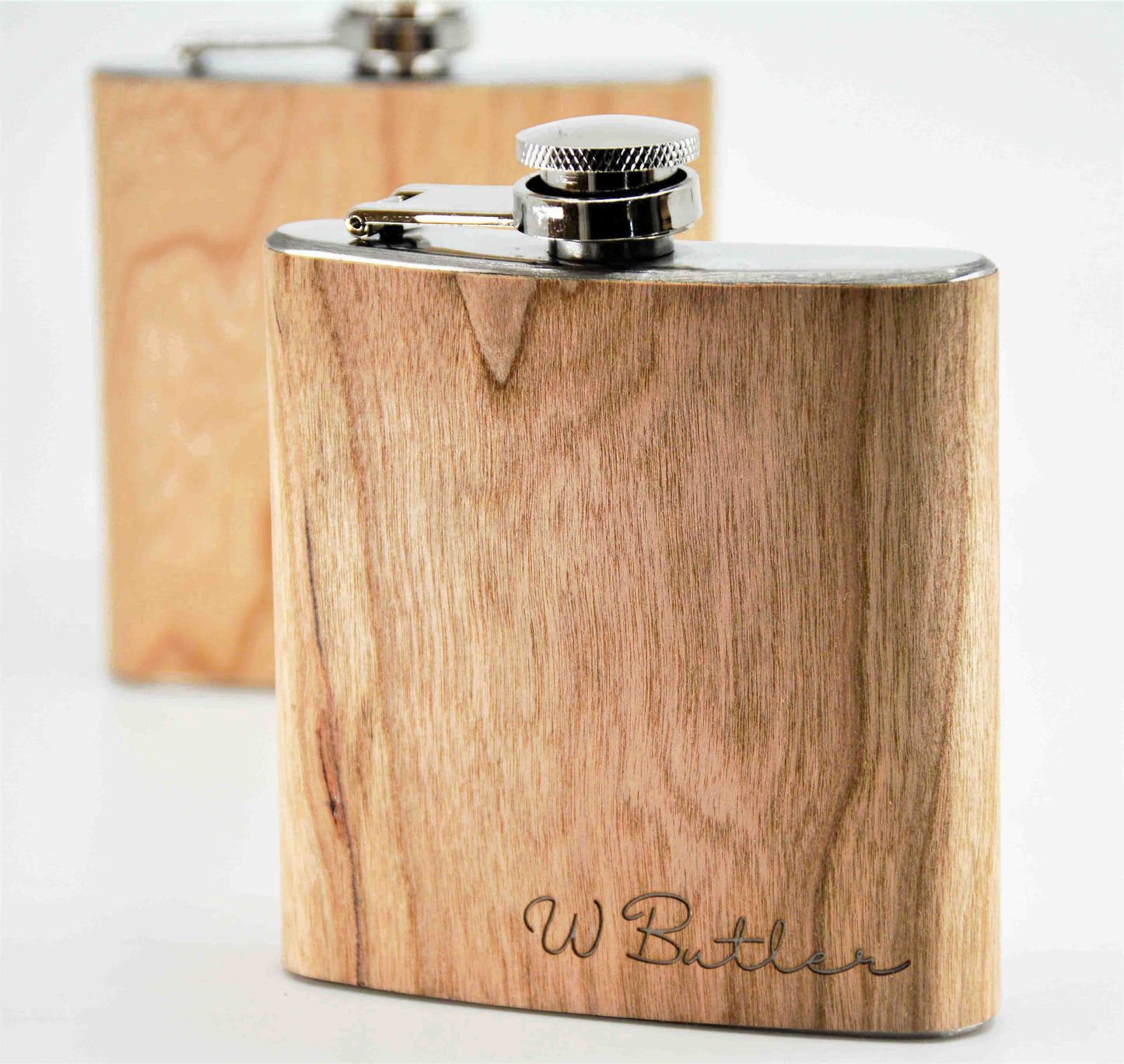 Cherry Wood Flask Design 60