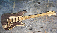 Wooden Electric Guitar Sign Memories Made Custom